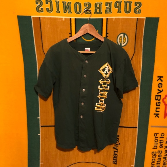 oakland a's kids jersey